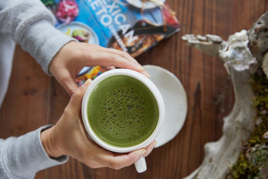 High-Fat Matcha from the Mexican Keto Cookbook