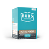 BUBS Naturals MCT Oil Powder Packets, 14 count Box (Unflavored), Front