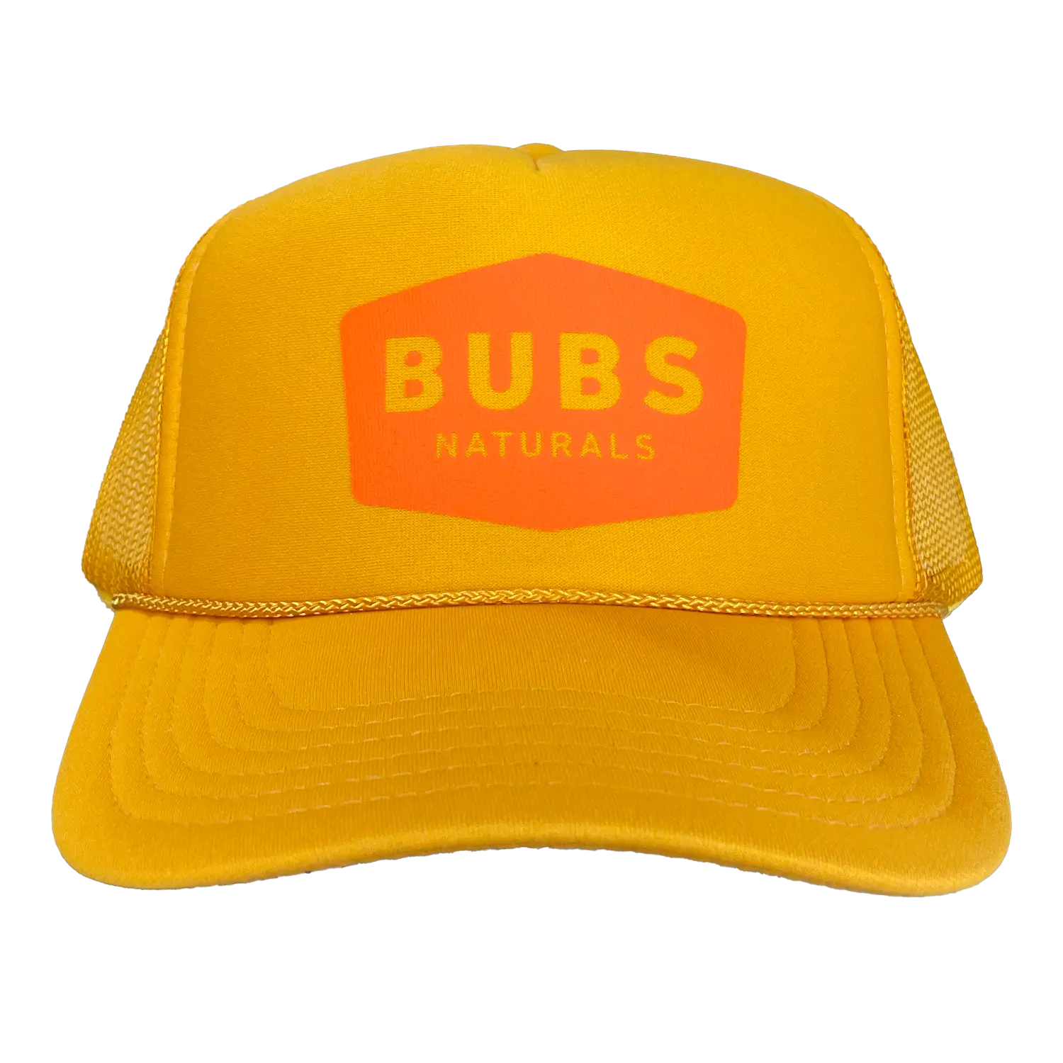 BUBS Naturals Trucker Hat Orange
