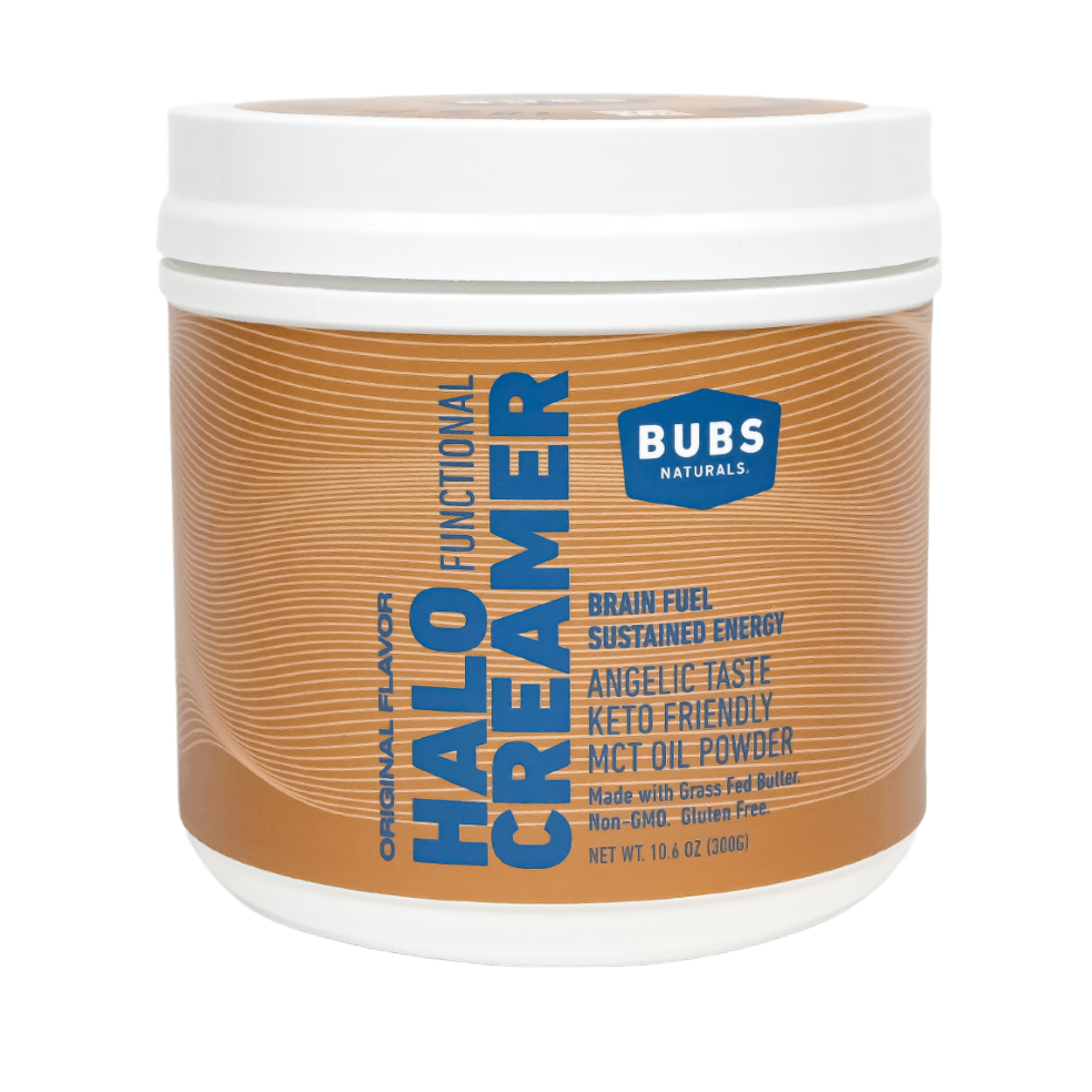 10.6oz BUBS Naturals Halo Creamer with MCT Oil Powder and Grass Fed Butter, Front